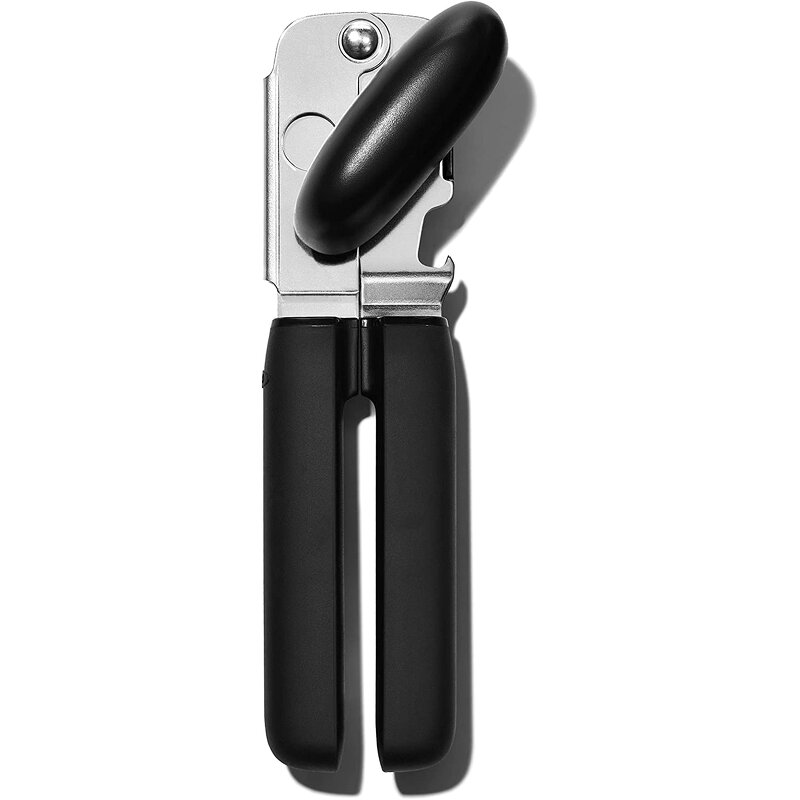 Stainless Steel Hand Held Can Opener Manufacturer - Durable Good Grip Black Bottle Cap Opener