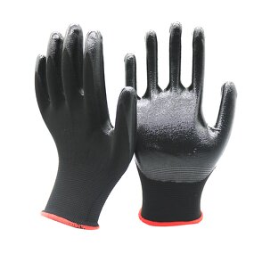 Nitrile Coated Work Gloves Manufacturer - ZM 13G Smooth Anti-oil Working