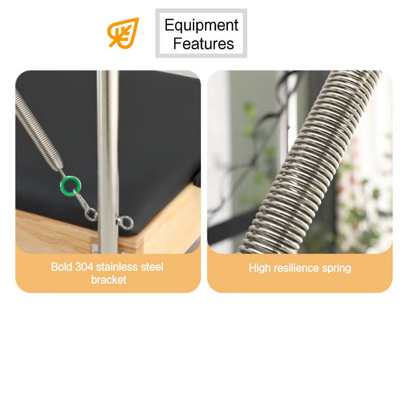 Cadillac Pilates Reformer Manufacturer - Commercial Home Gym Yoga Machine Pilates Bed Yoga Training Equipment