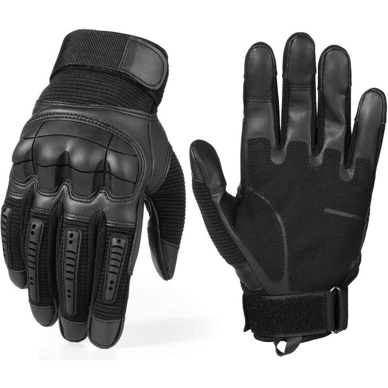 Outdoor Tactical Winter Gloves Manufacturer - Training Defense Touch Screen Cycling Hiking Hard Knuckle Full Finger