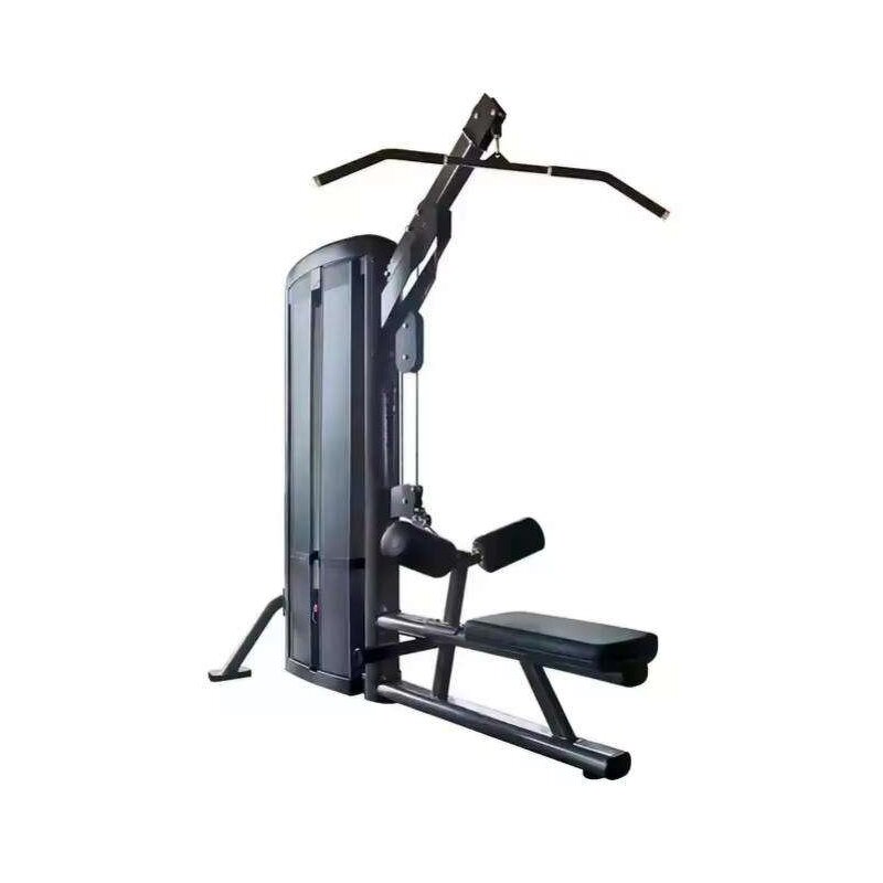 Lat Pull Down Machine Manufacturer - Adjustable Heavy Duty Stack Loaded Row Cable with High and Low Pulley Station