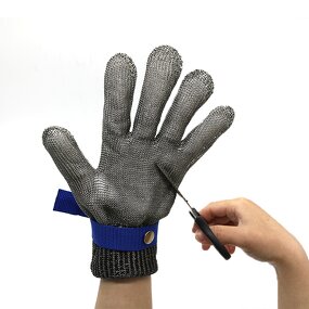 Stainless Steel Mesh Gloves Manufacturer - Farm Meat Cutting Cut Resistant Butcher Rustproof Metal Wire for Fishing