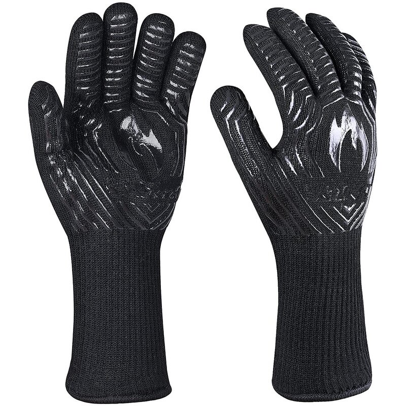 Aramid Oven Gloves Manufacturer - 932F Heat Resistant Silicone Shell Kitchen