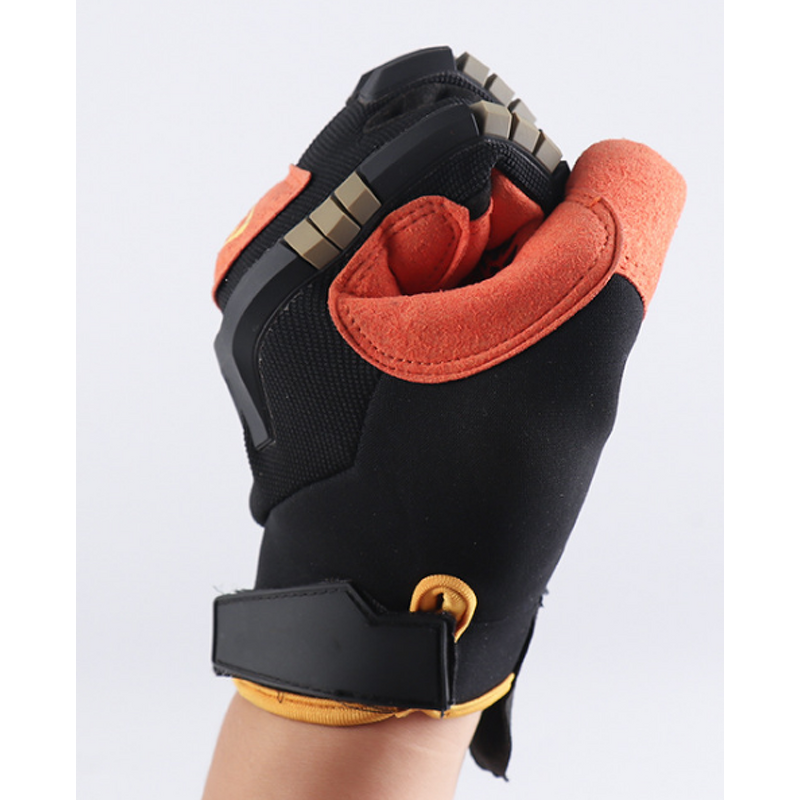 Anti Vibration Mechanic Work Gloves Manufacturer - Safety Custom Hand Tools Impact Synthetic Leather Safety Hand