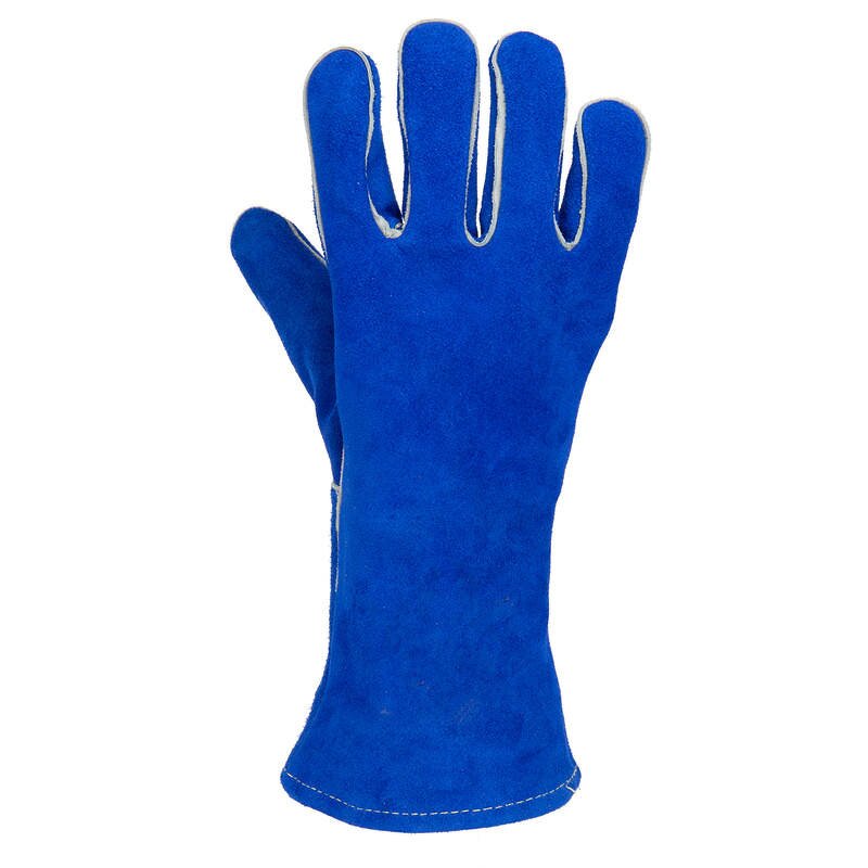 Fire Proof Heat Resistant Welding Gloves Manufacturer - Cow Leather BBQ Oven Hand Protective Work