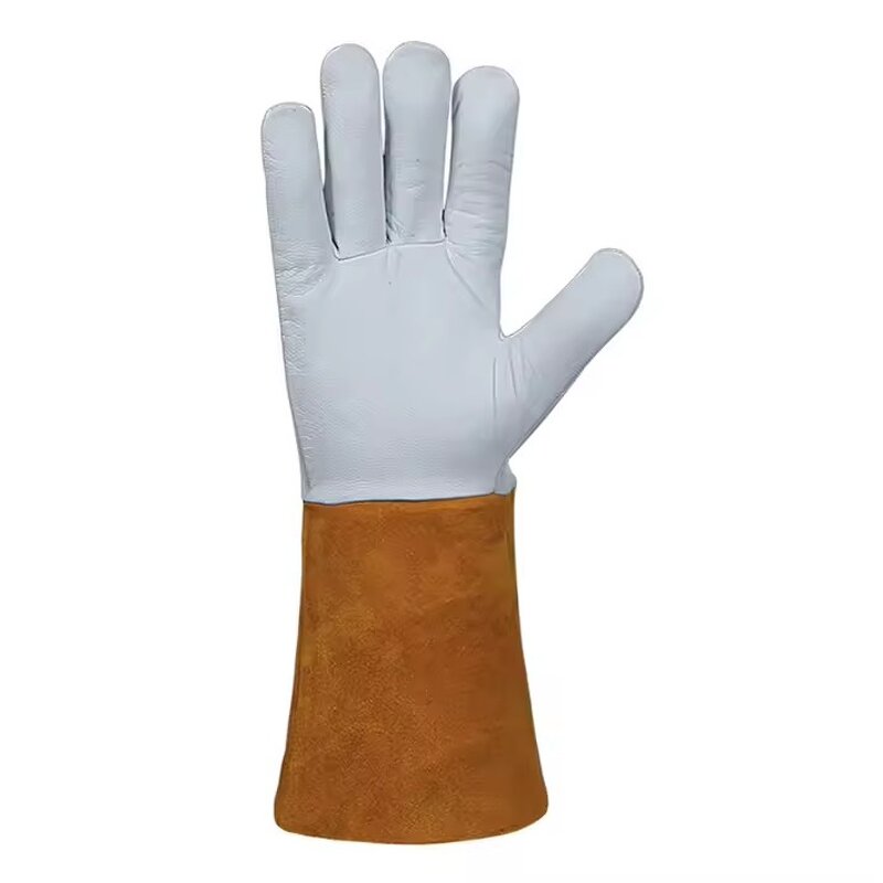Cowhide Safety Gardening Gloves Manufacturer - Thorn Proof Heavy Duty Work Goat Leather Welding