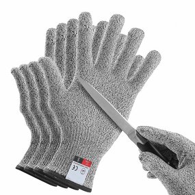 Metal Mesh Stainless Steel Gloves Manufacturer - ZMSAFETY Fish Fillet Safety Cooking Protection and Food Grade 13 Gauge