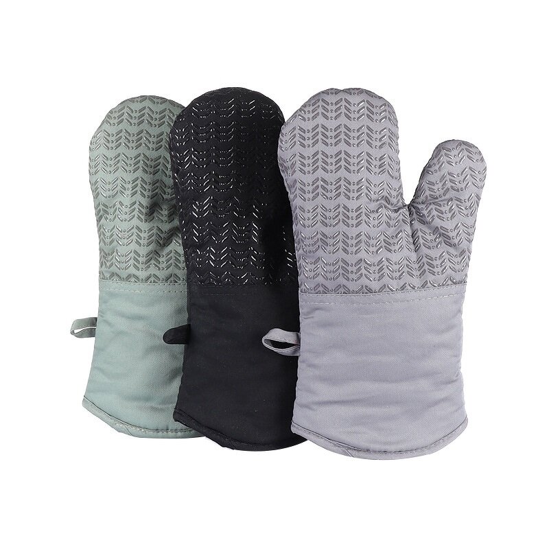 Oven Mitts Set Manufacturer - Ofenhandschuhe Topflappen 4er Set Hitzebestandig Bis Zu 500C Kochhandschuhe
