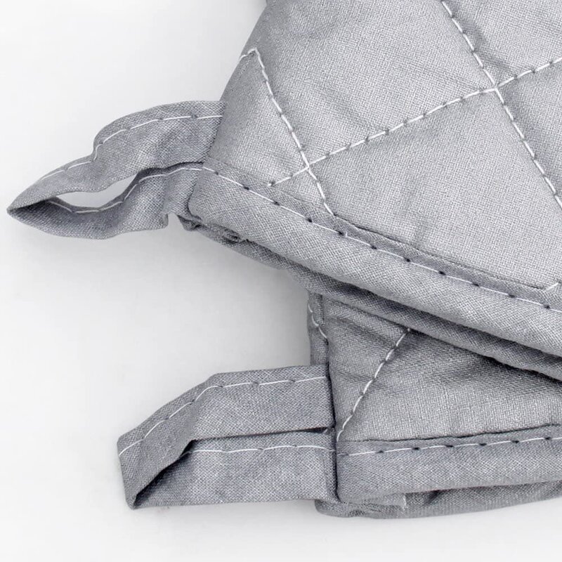 Waterproof Oven Mittens Manufacturer - Silver Coating Heat Resistant Microwave BBQ Baking Price Precio De Guantes Para Hornear