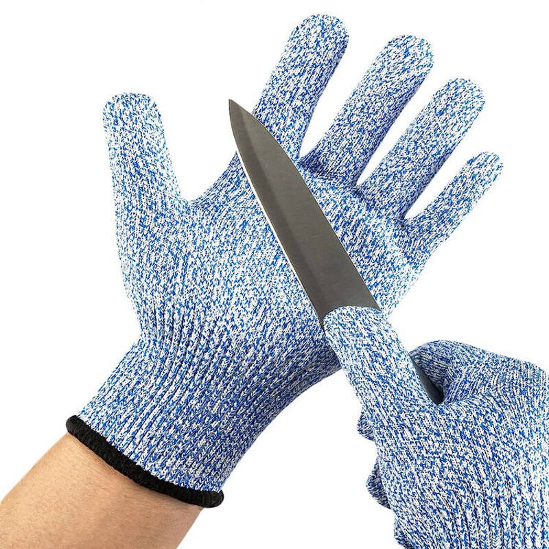 Cut Resistant Cooking Gloves Manufacturer - Food Grade Kitchen Knife Blade Proof Level 5 Anticut Safety Protection for Fish Handling