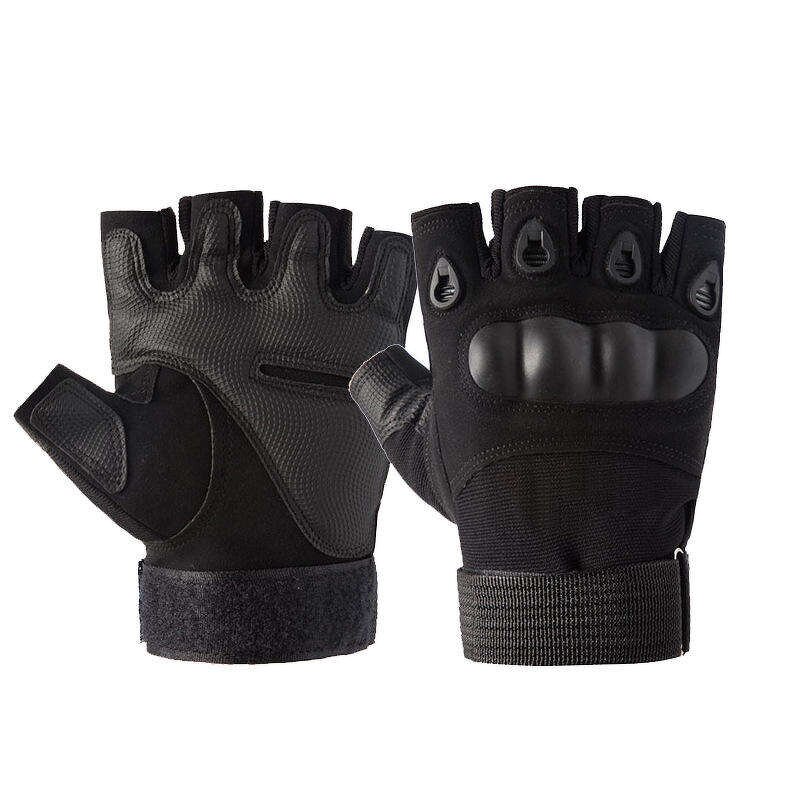 Tactical Fingerless Motorcycle Gloves Manufacturer - Cross Border Men Riding Hunting Motosiklet Eldiven Half Finger Work