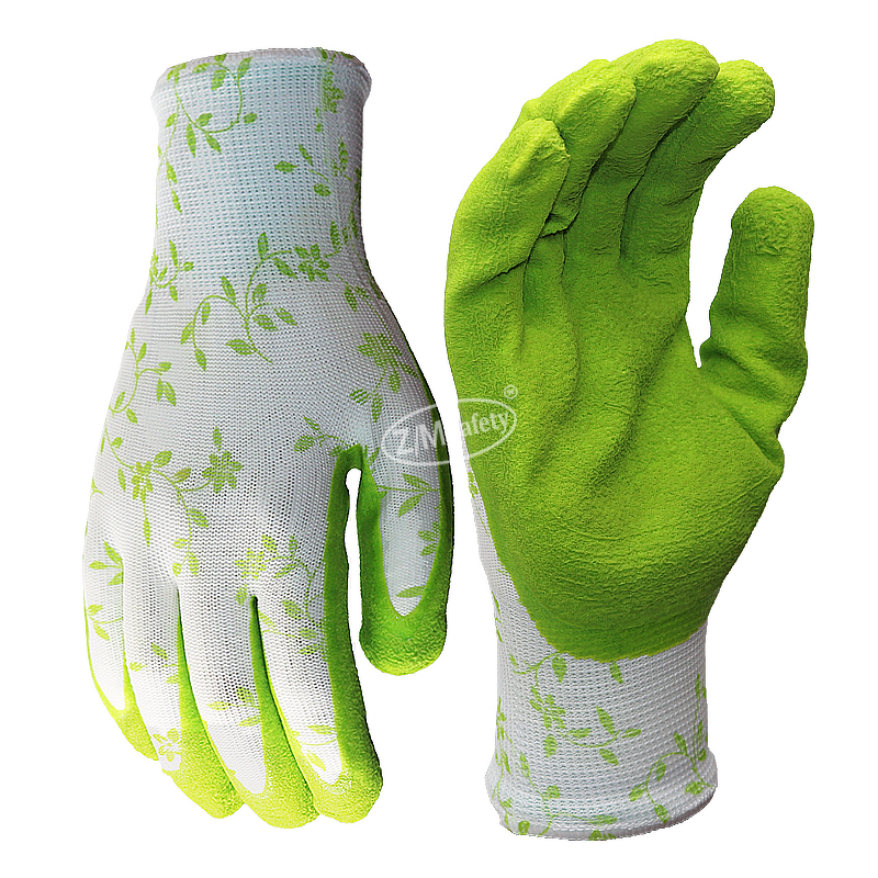 Transparent Gardening Gloves Manufacturer - Breathable Wear Resistant Waterproof Smooth Nitrile Coated for Children