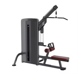 Lat Pull Down Machine Manufacturer - Adjustable Heavy Duty Stack Loaded Row Cable with High and Low Pulley Station