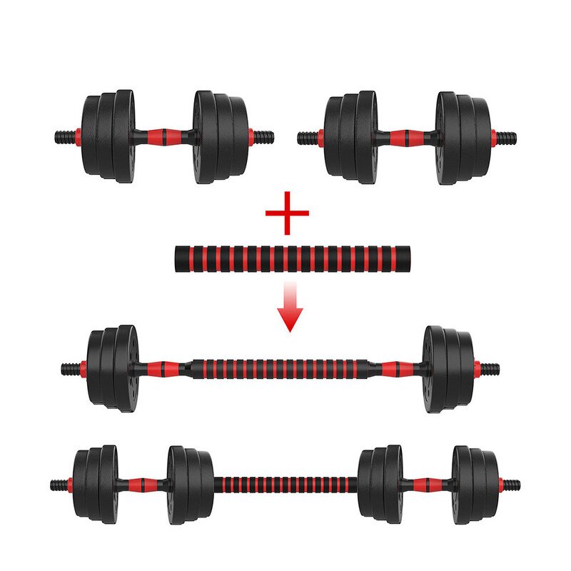 Adjustable Dumbbell Sets Manufacturer - Gym Equipment 10-40KG Fitness Body Building Cement Strength Training for Men Women