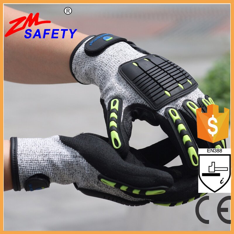 Sandy Nitrile TPR Anti-Cutting Gloves Manufacturer - High Quality Resistant Mining