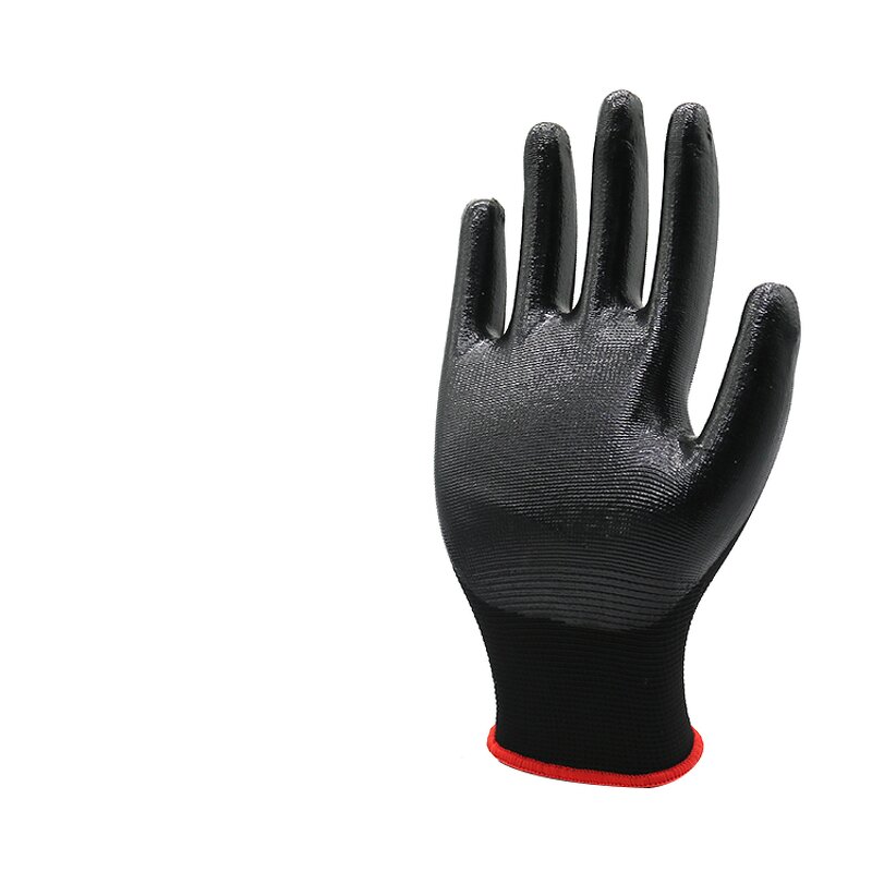 Nitrile Coated Work Gloves Manufacturer - ZM 13G Smooth Anti-oil Working