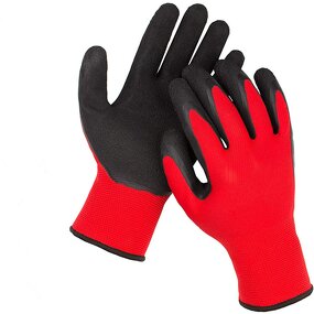 Latex Rubber Hand Gloves Manufacturer - Industrial Sharp Components Guante De Planta for Light Metals Handling