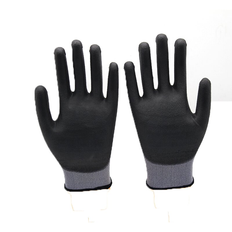 Micro Foam Nitrile Coated Gloves Manufacturer - 15G Nylon Spandex Soft Guantes De Seguridad