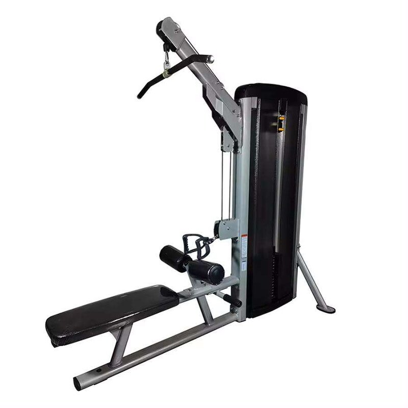 Lat Pull Down Machine Manufacturer - Adjustable Heavy Duty Stack Loaded Row Cable with High and Low Pulley Station