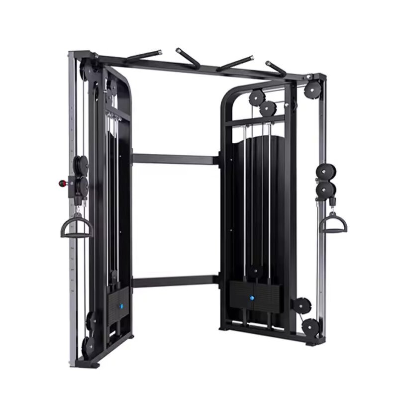 Power Rack Home Gym System Manufacturer - Multi-Function Adjustable Fullbody Pull-Down All in One Cable Crossover Machine