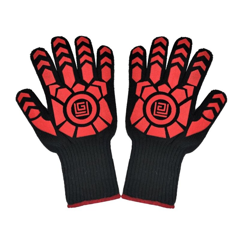 Aramid Oven Gloves Manufacturer - 932F Heat Resistant Silicone Shell Kitchen