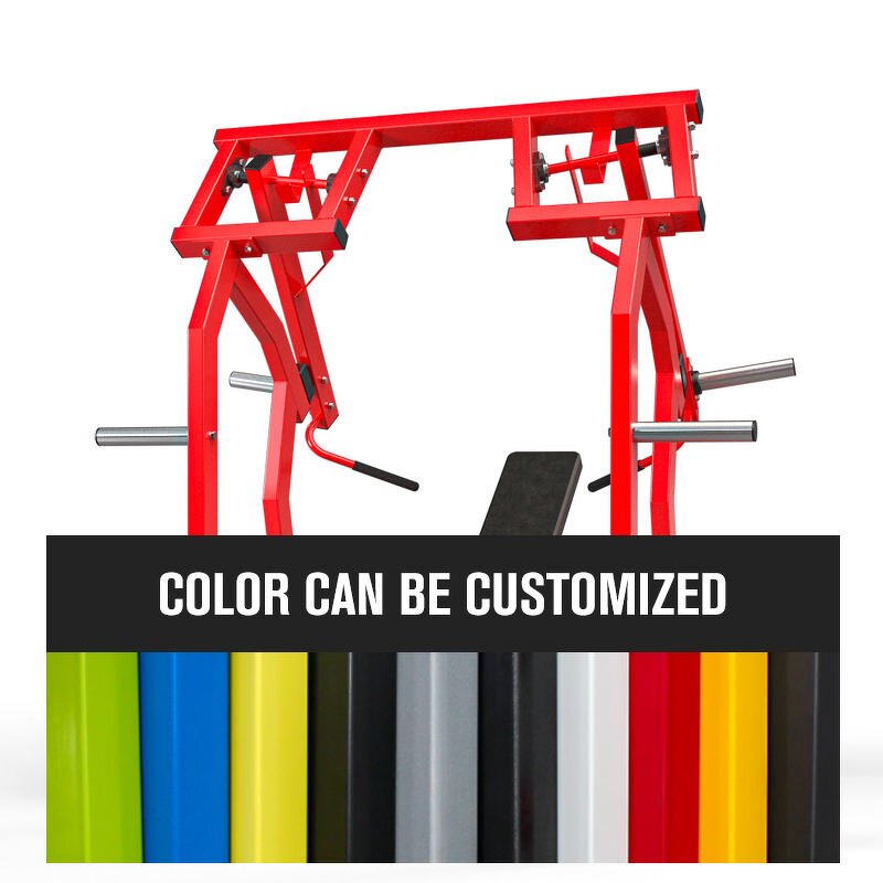 Hammer Shoulder Press Machine Manufacturer - ISO-lateral Incline Press Horizontal Fitness Training Plate Loaded Gym Exercise Equipment