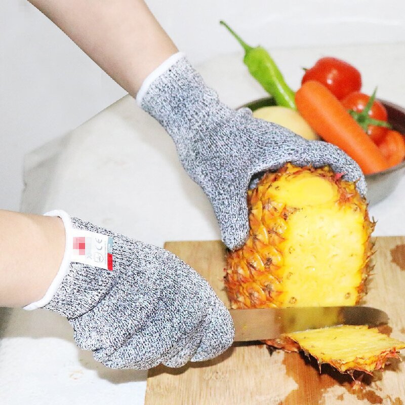 Cut Resistant Cooking Gloves Manufacturer - Food Grade Kitchen Knife Blade Proof Level 5 Anticut Safety Protection for Fish Handling