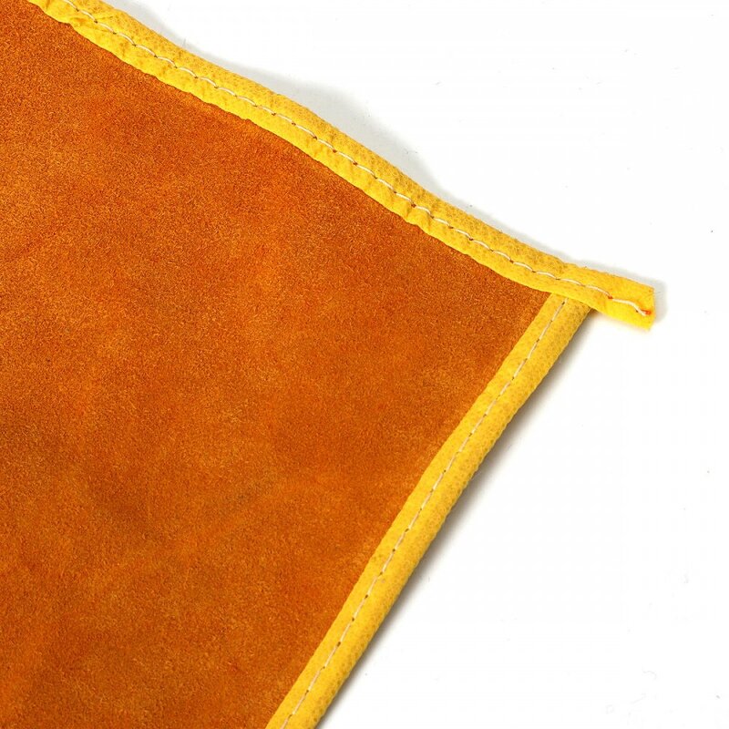 Cowhide Leather Welding Apron Manufacturer - Yellow Welder Protection Clothe Protector Gear