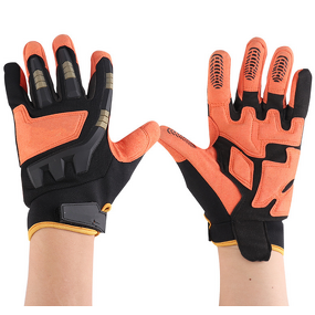 Anti Vibration Mechanic Work Gloves Manufacturer - Safety Custom Hand Tools Impact Synthetic Leather Safety Hand