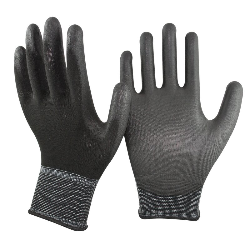 Nylon PU Coated Work Gloves Manufacturer - EN388 4131 Safety Gants De Travail Gants De Securite China Gloves