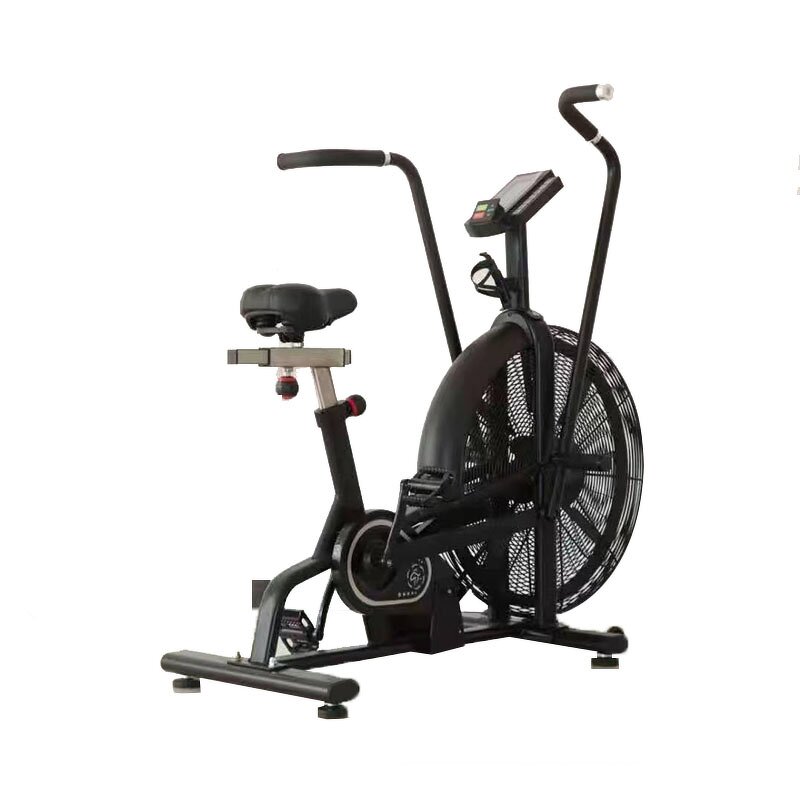 Air Bike Manufacturer - Fitness Commercial Equipment Air-Resistance Fan Bike with Dual Action Handlebars for Gym