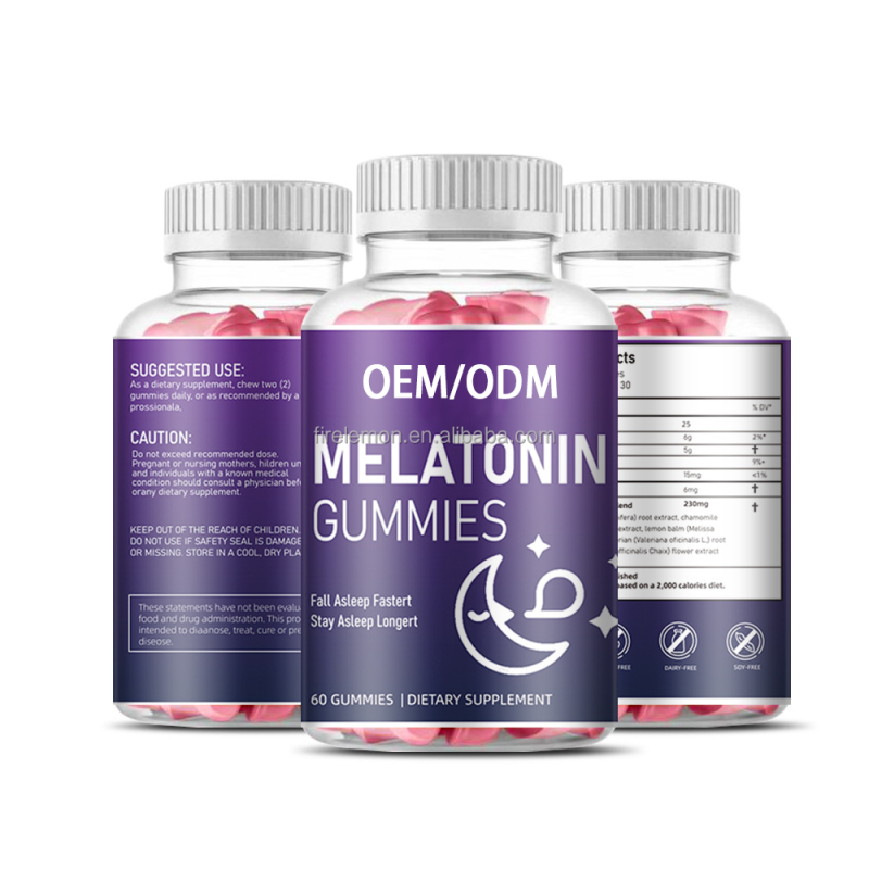 Melatonin Gummies Manufacturer - GMO-Free Natural Non-Sugar