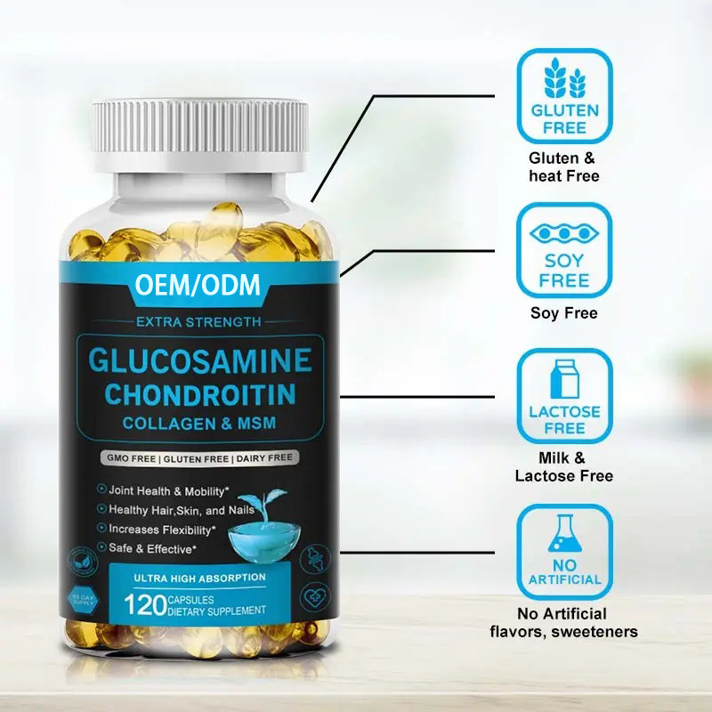 Glucosamine Softgel Capsules Factory - OEM/ODM/OBM Vegan