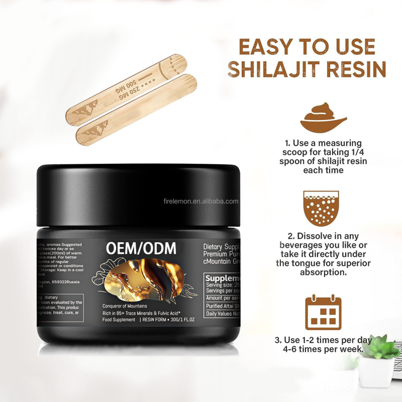 Himalayan Shilajit Supplier - Custom Private Label Pure Resin