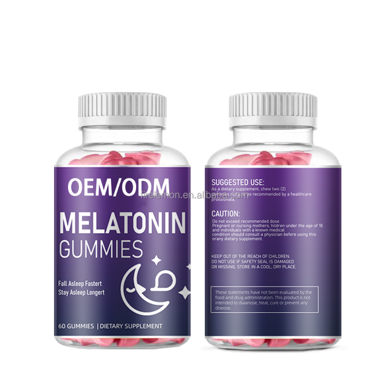 Melatonin Gummies Factory - GMO-Free Natural Relax