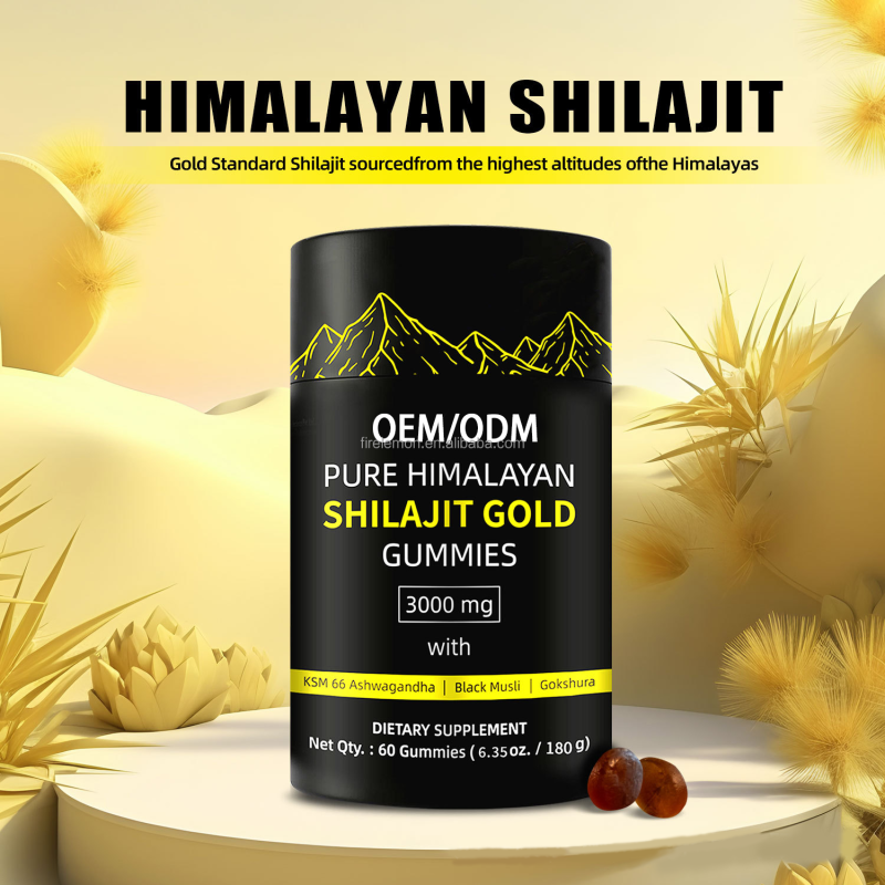 Shilajit Gummies Manufacturer - OEM Himalaya Energy Booster