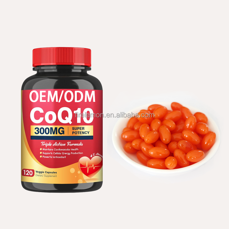 Coenzyme Q10 Capsules Manufacturer - OEM High-purity Heart Health