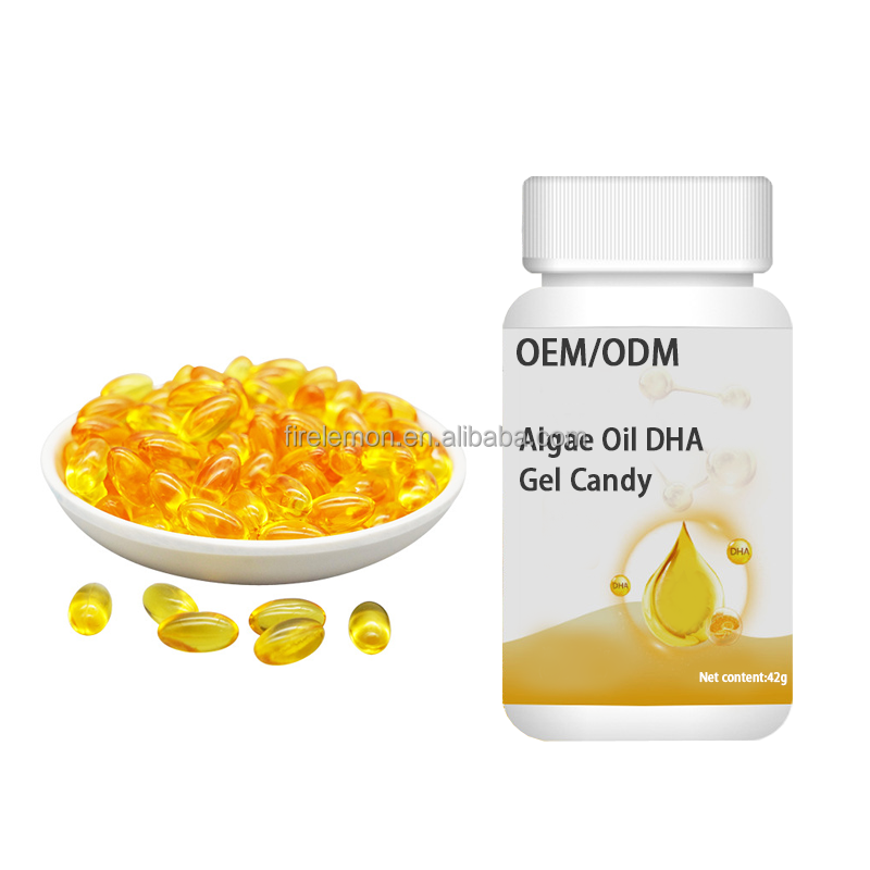 Algae Oil DHA Softgel Factory - OEM/ODM Fish-Free Gel Candy
