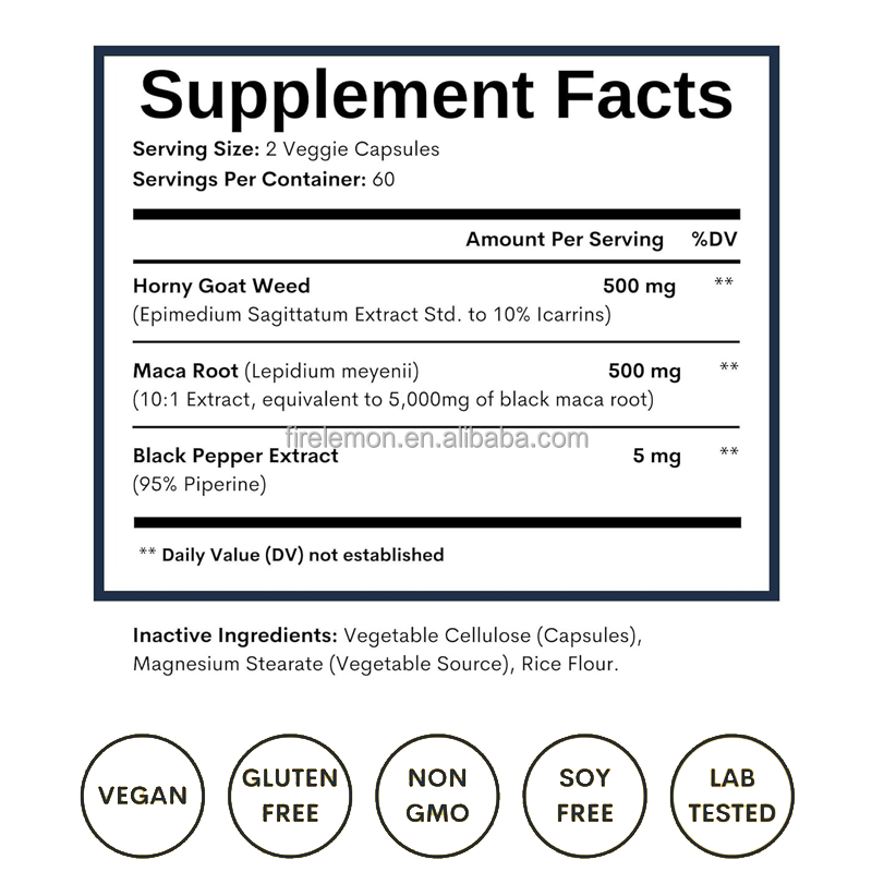 Goat Grass Extract Capsules Manufacturer - Hot Selling Maca Root