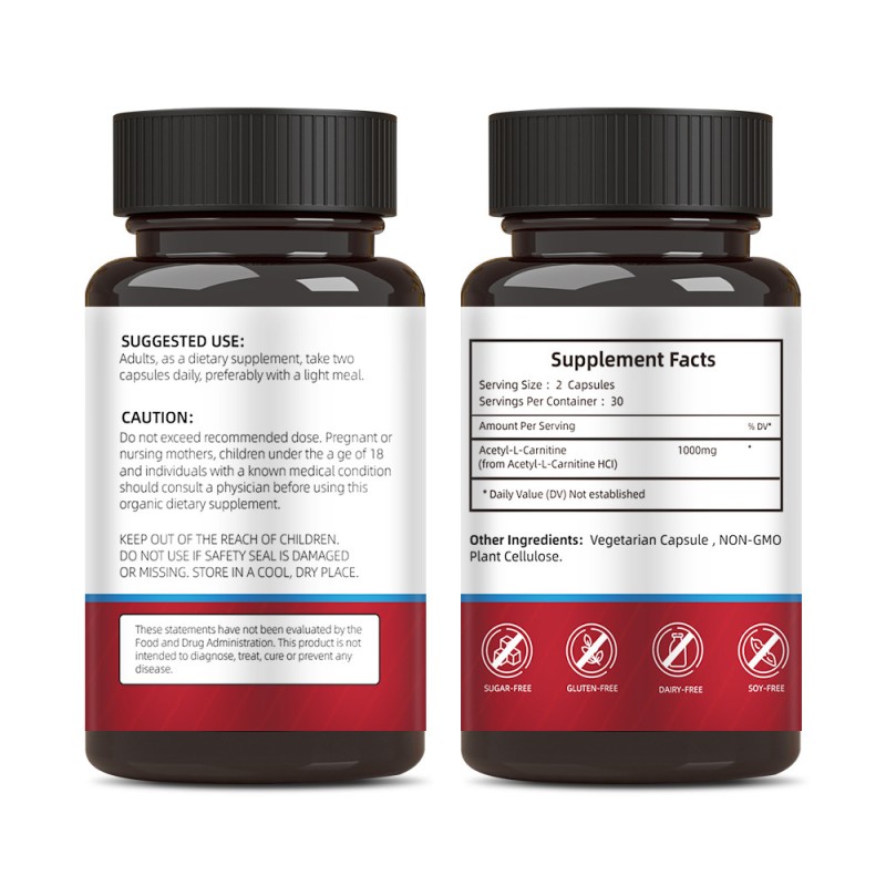 Acetyl L-Carnitine Factory - Custom Private Label Fat Metabolism