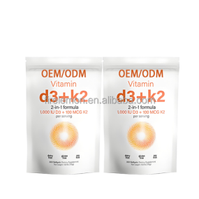 Vitamin D3 K2 Softgels Manufacturer - Vegetarian Heart Bone