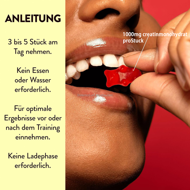 Pre-Workout Gummies Supplier - OEM Healthy Living Energy