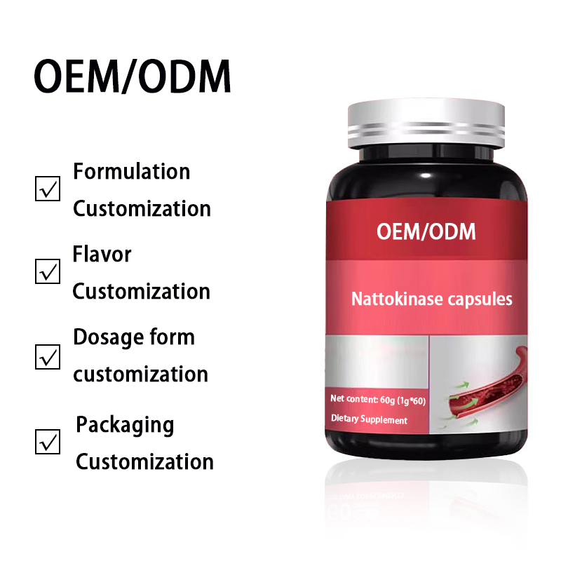 Nattokinase Softgels Manufacturer - OEM Natural Enzyme Extract