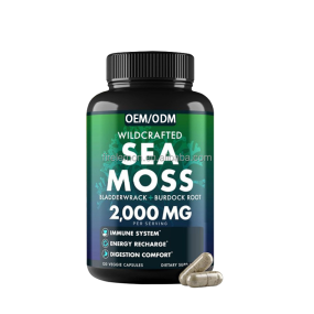 Sea Moss Capsules Factory - OEM Immunity Gut Health