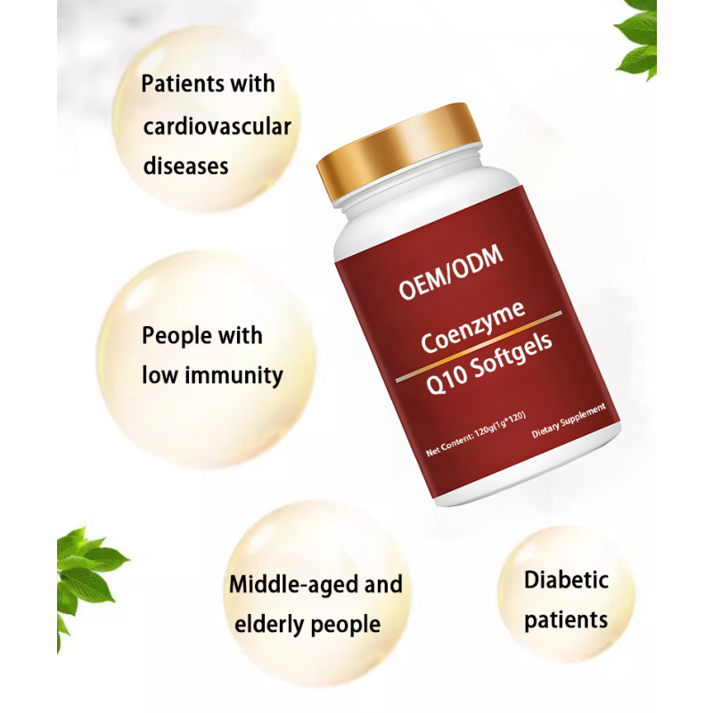 Coenzyme Q10 Capsules Supplier - Natural 100mg Vegan