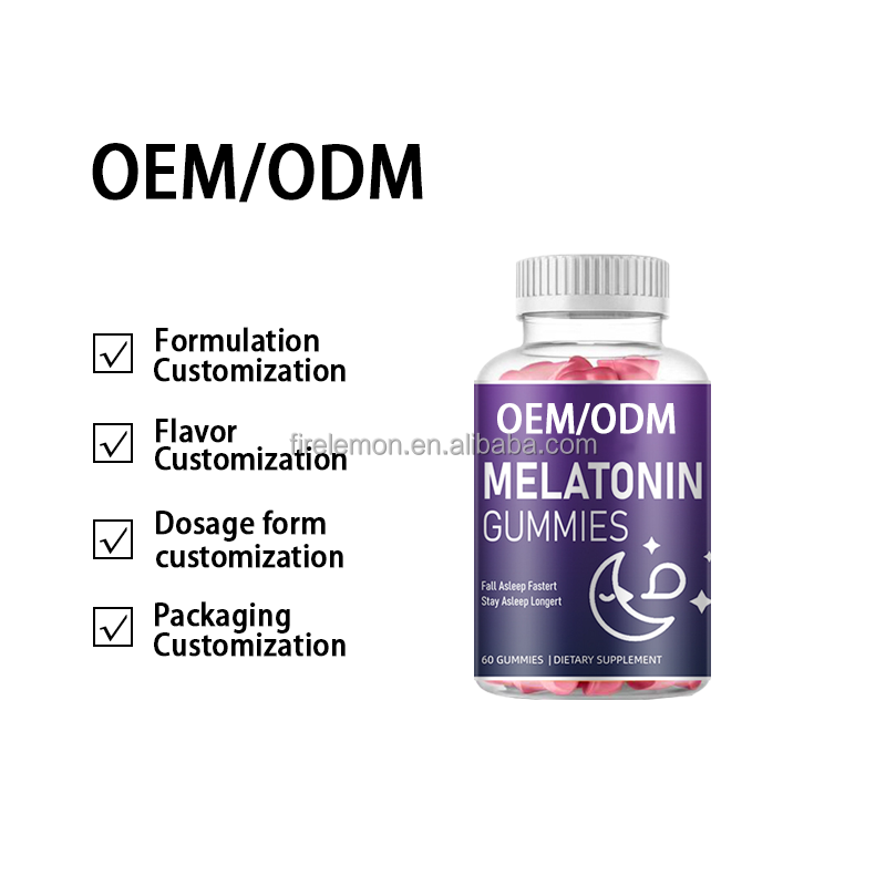 Melatonin Gummies Factory - GMO-Free Natural Relax