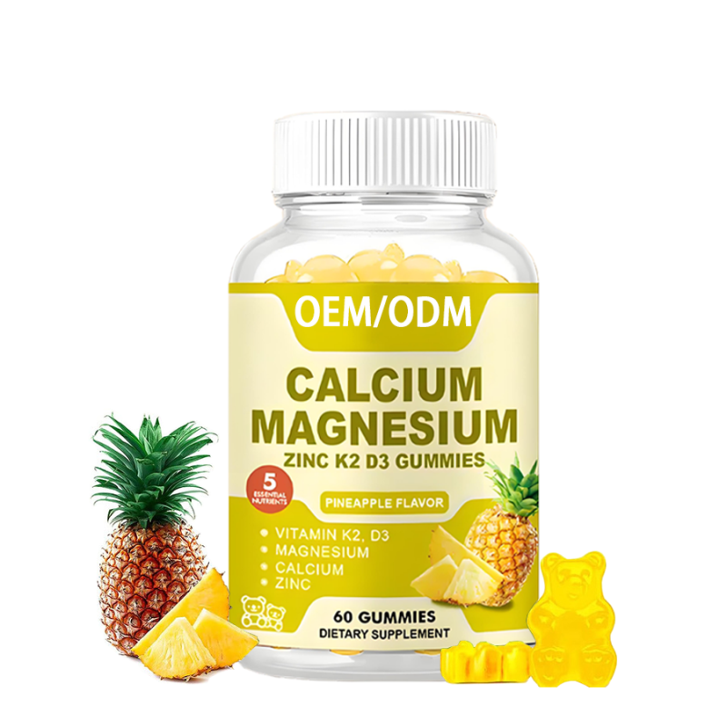 Vitamin D3 Gummies Manufacturer - OEM Production Calcium