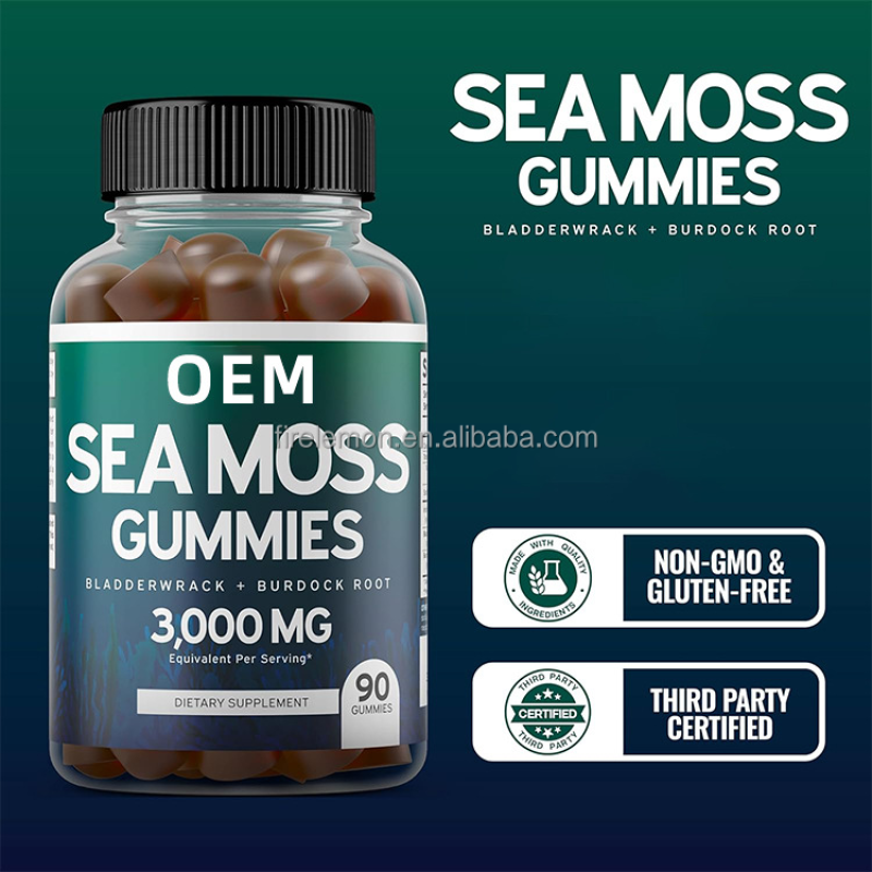Seaweed Gummies Factory - Private Label Immune Antioxidant