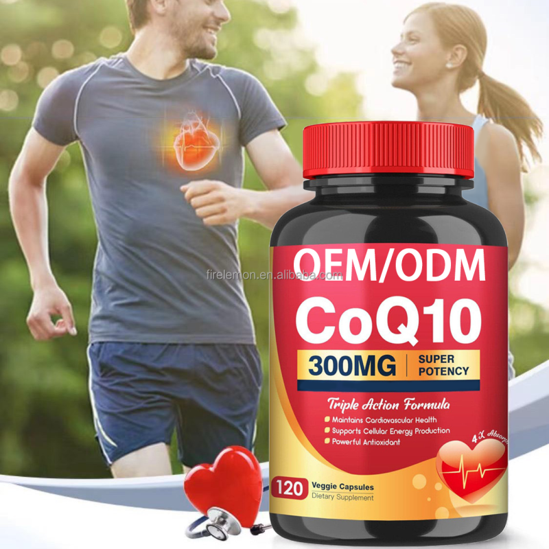 Coenzyme Q10 Capsules Manufacturer - OEM High-purity Heart Health