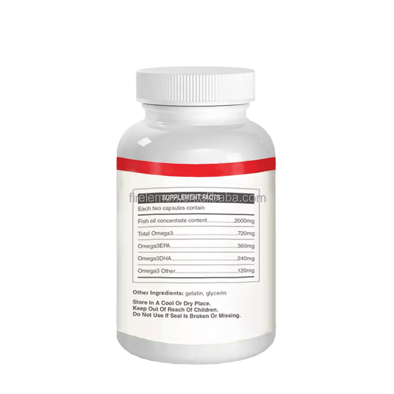 Omega-3 Fish Oil Softgels Factory - Enteric-Free Triglyceride